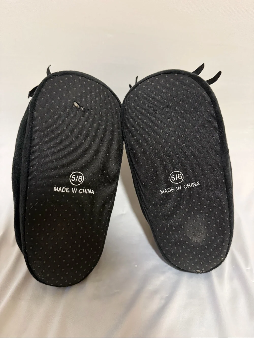 Jack Skellington kids slippers/walmart size 5/6